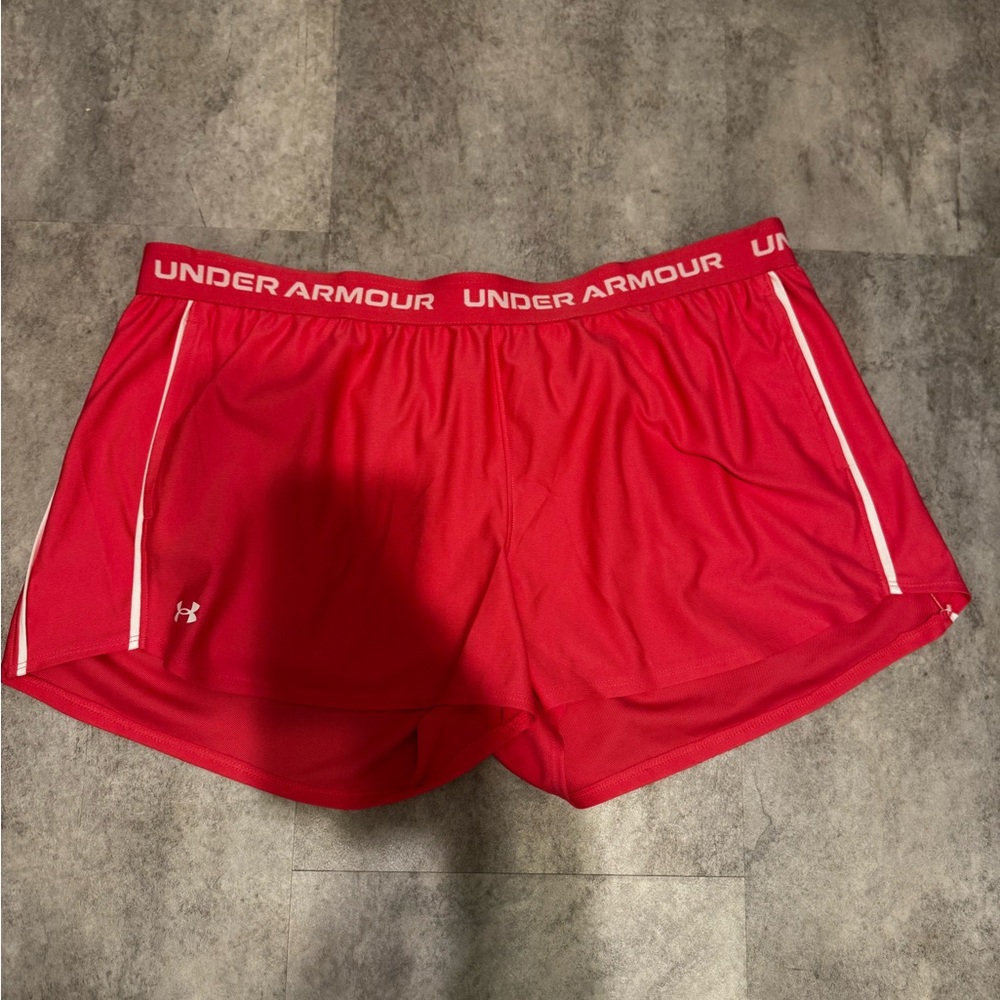 Under Armour pink women’s shorts